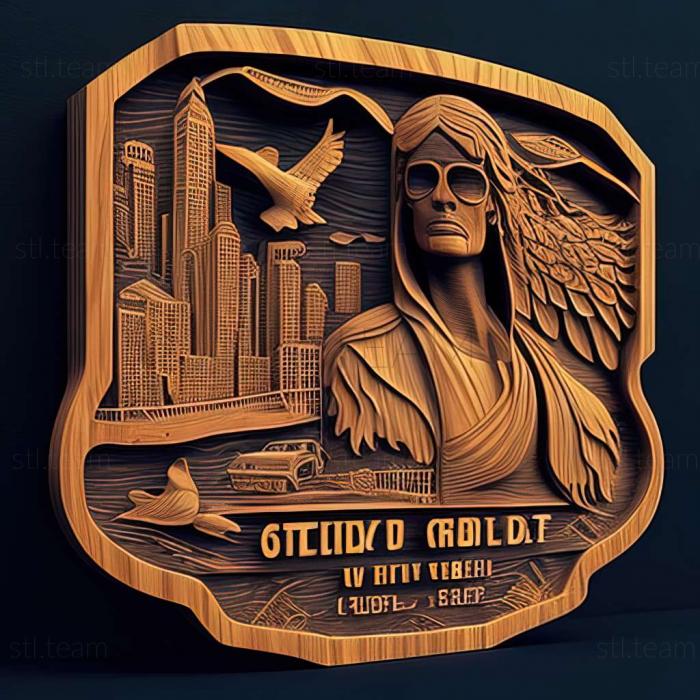 3D модель Игра Grand Theft Auto Liberty City Stories (STL)